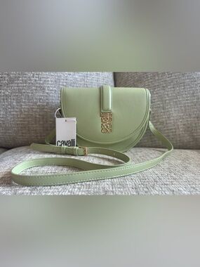 NWT Cavalli Class Marina Crossbody – Leaf Green